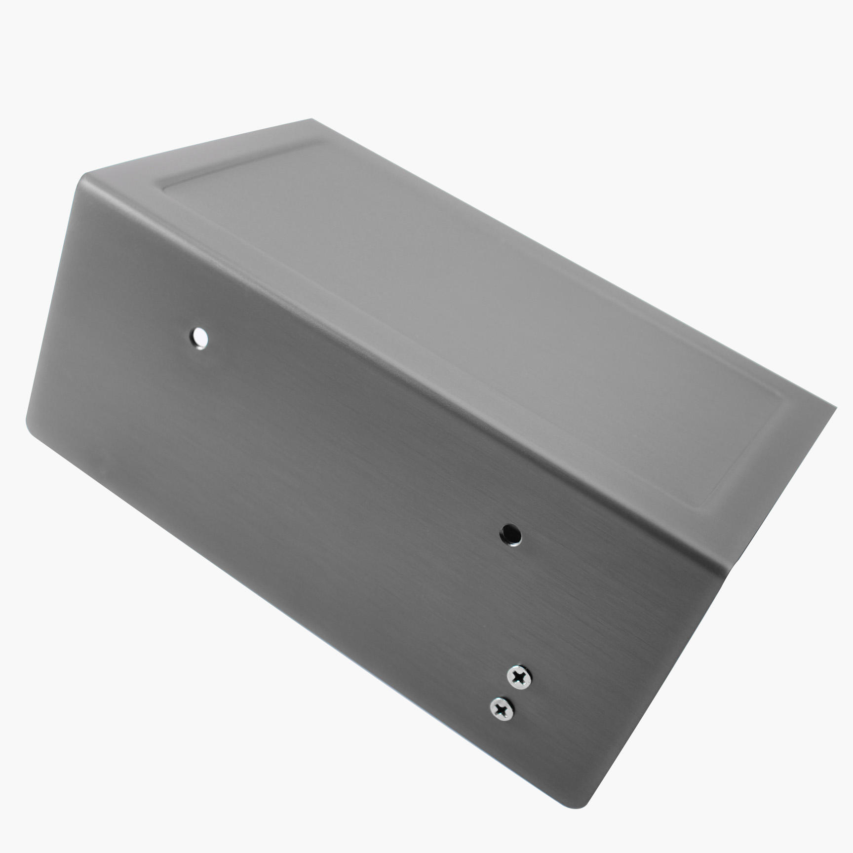 Electroplating Gray Stainless Steel Roll Paper Dispenser - 图片 4