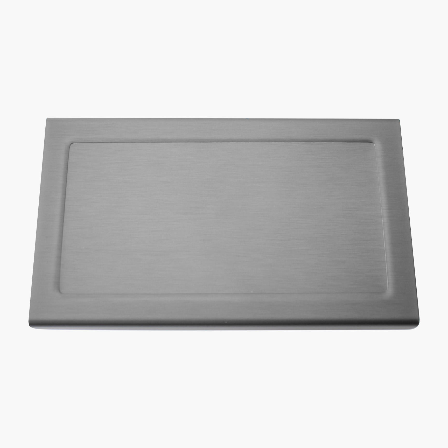 Electroplating Gray Stainless Steel Roll Paper Dispenser - 图片 3