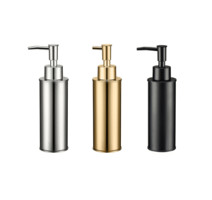 Stainless Steel Wall Mount Kitchen Hand Cleaner Liquid Soap Dispenser