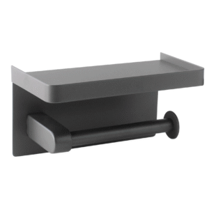 Modern Matte Gray Stainless Steel 304 Toilet Paper