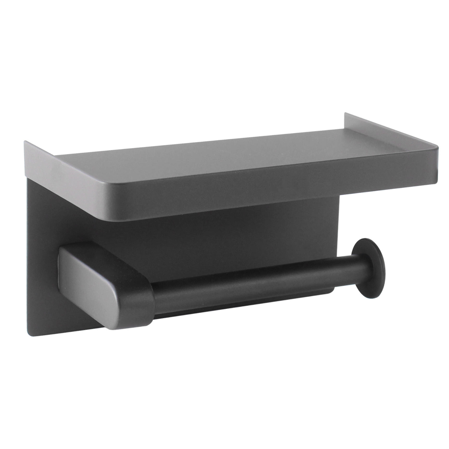 Modern Matte Gray Stainless Steel 304 Toilet Paper